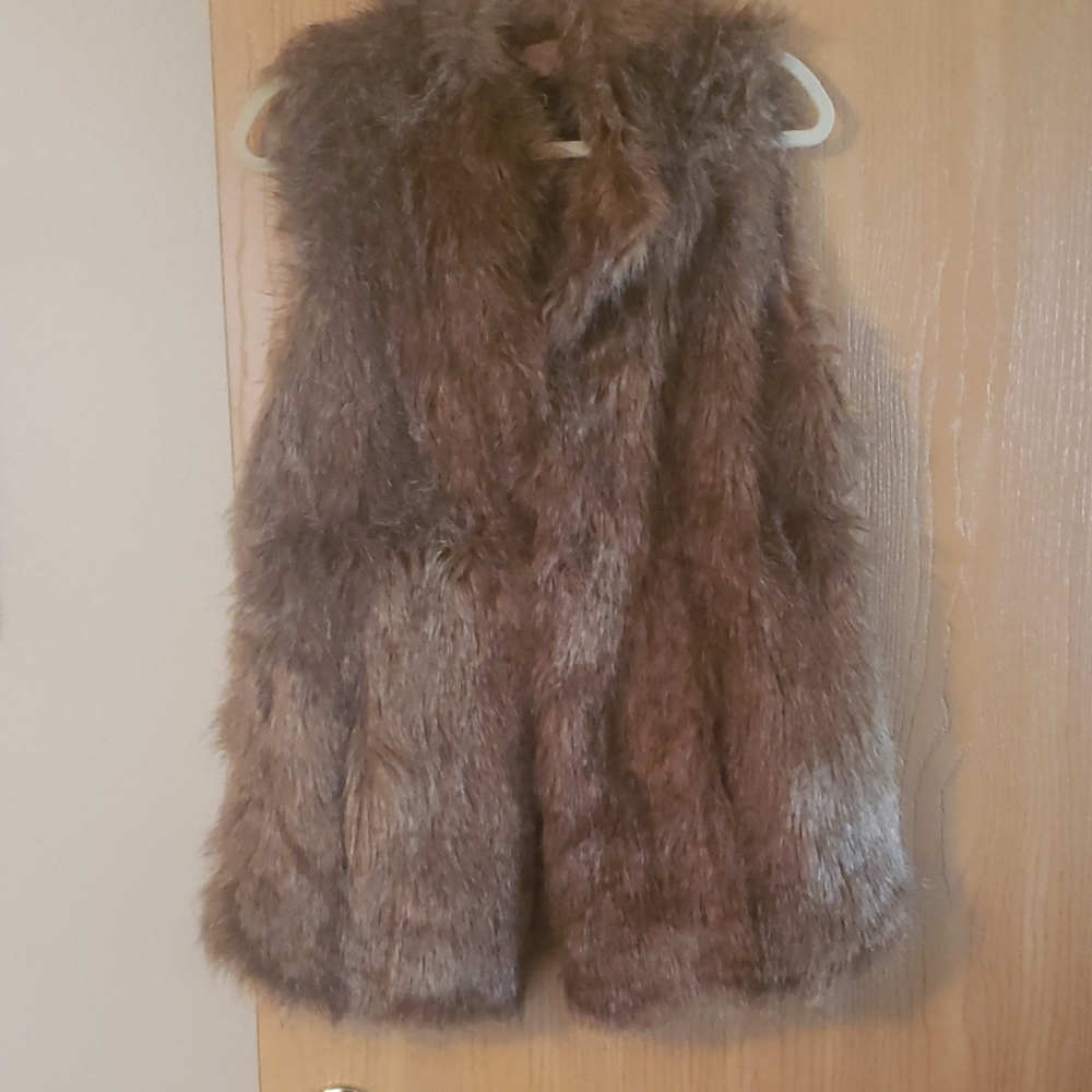 Rachel Zoe Faux Fur Vest